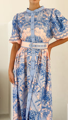 Vania Maxi Dress - Madeline Blue